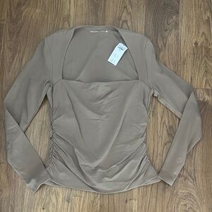 Abercrombie and Fitch A&F Ava Long Sleeve Top (L-NWT)